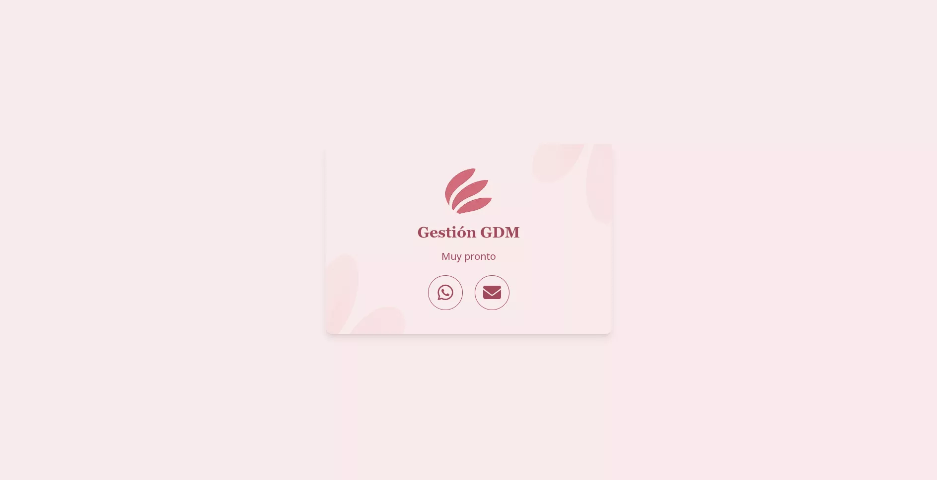 Gestión GDM